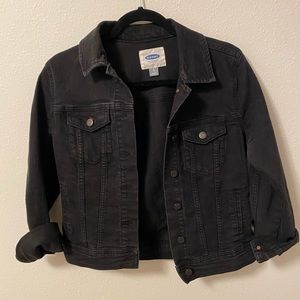Old Navy Black Denim Jacket